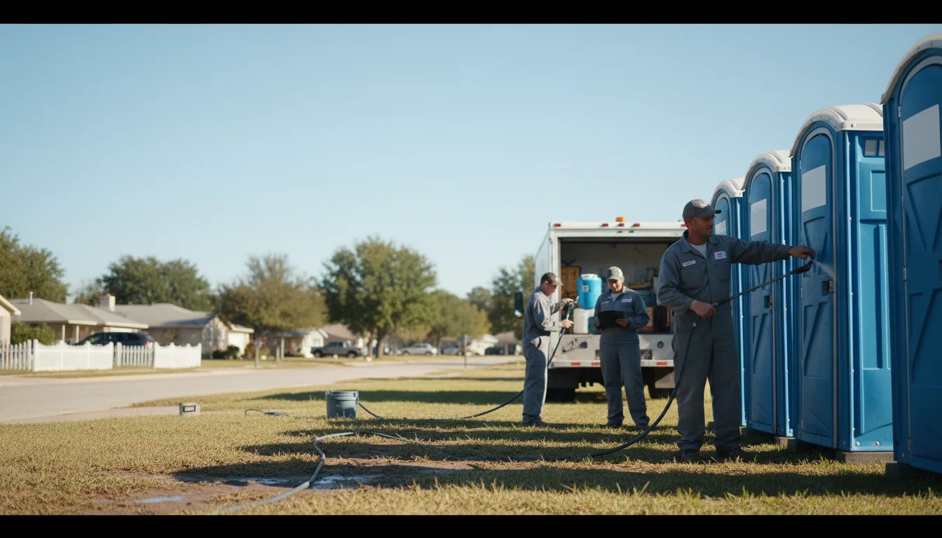 Long-Term Portable Toilet Rental in Marissa, IL near me